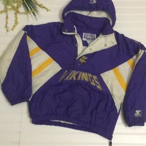 NFL pro line athletic starter pullover jacket
